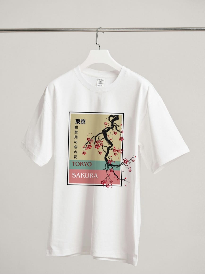 Sakura Tree - Oversized T Shirt